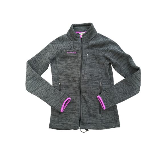 Avalanche Full Zip Womens Sz Small Sweatshirt Thermal Layering - Picture 1 of 5